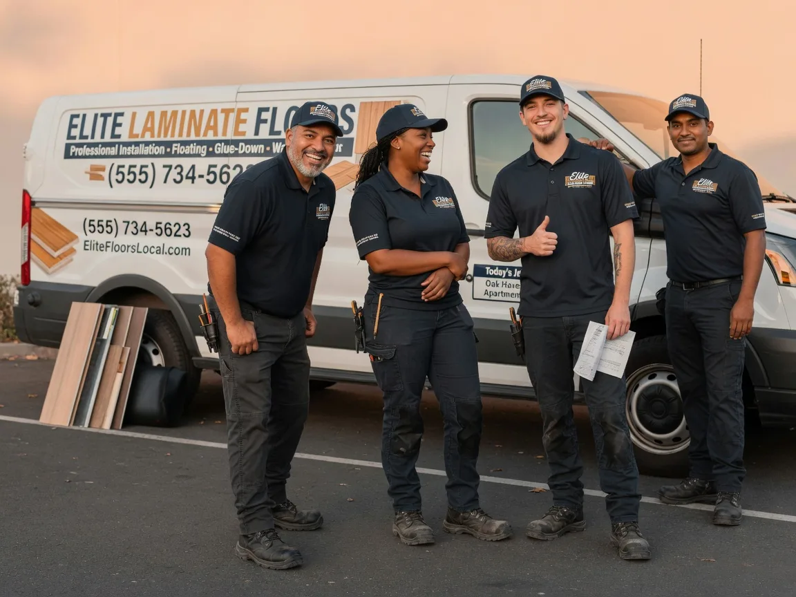 Laminate flooring installation company in Springboro, PA